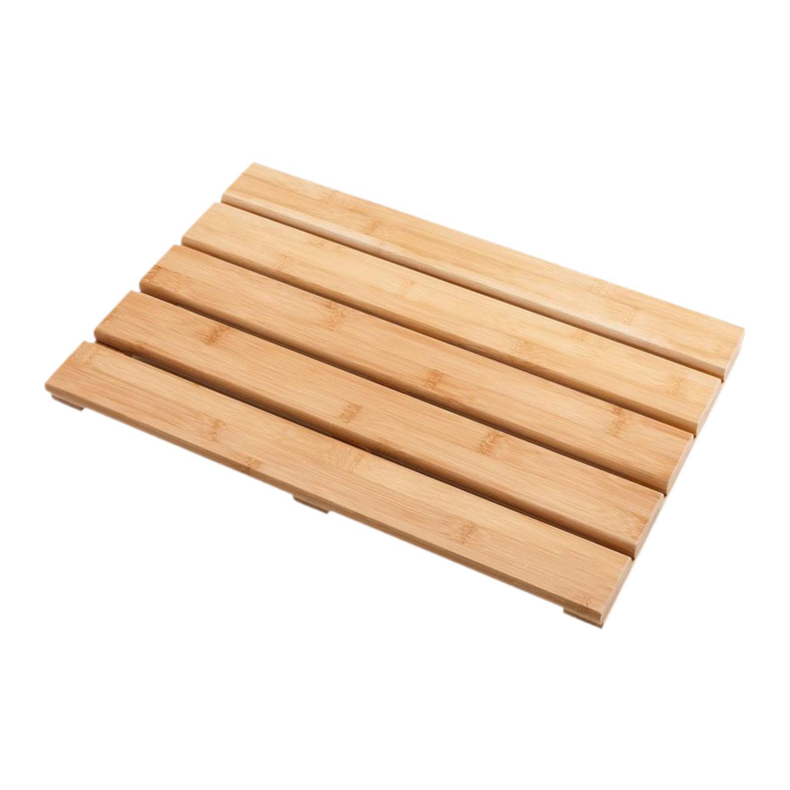 Bamboo Bath Mat - Stylowa, wytrzymała mata łazienkowa z bambusa,