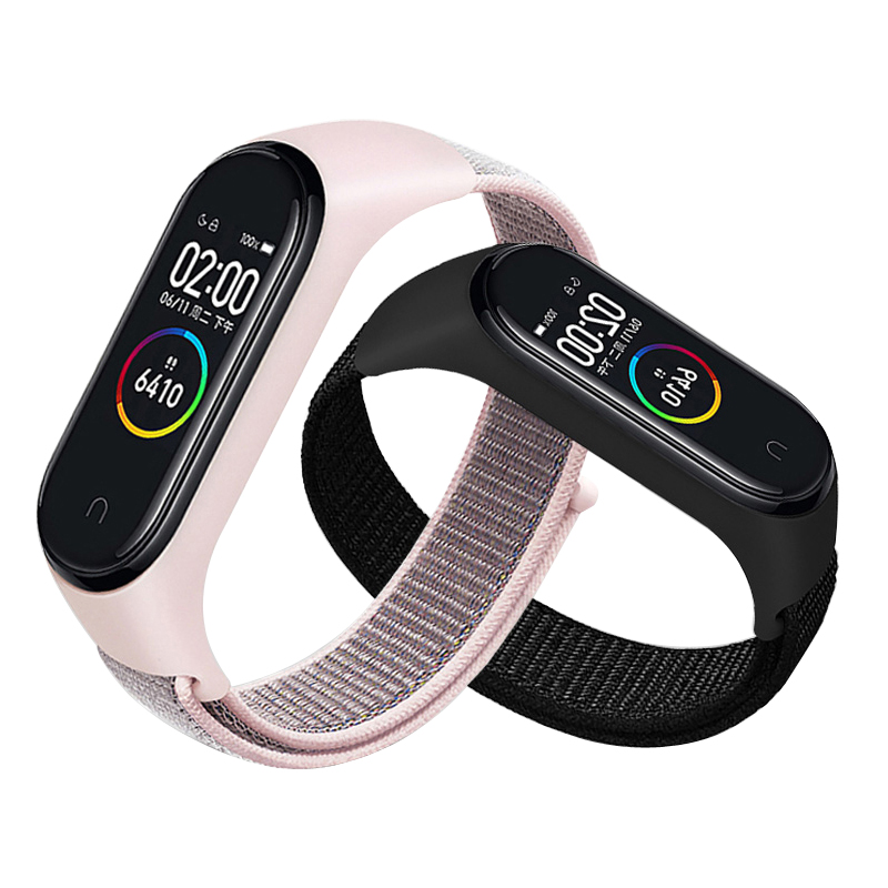 Health Wellness Bracelet - Nylonowa Bransoletka do Mi Band 8