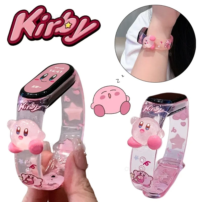 Health Wellness Bracelet - Uroczy pasek Kirby do Xiaomi Mi
