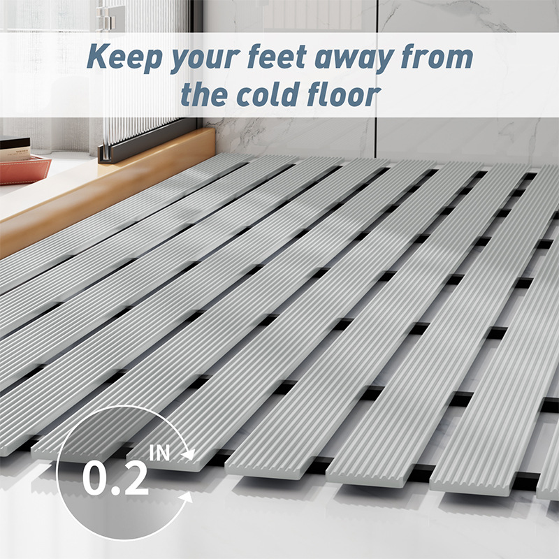 Maty prysznicowe EIFLOY z PVC  – Bamboo Bath Mat recenzja i cena