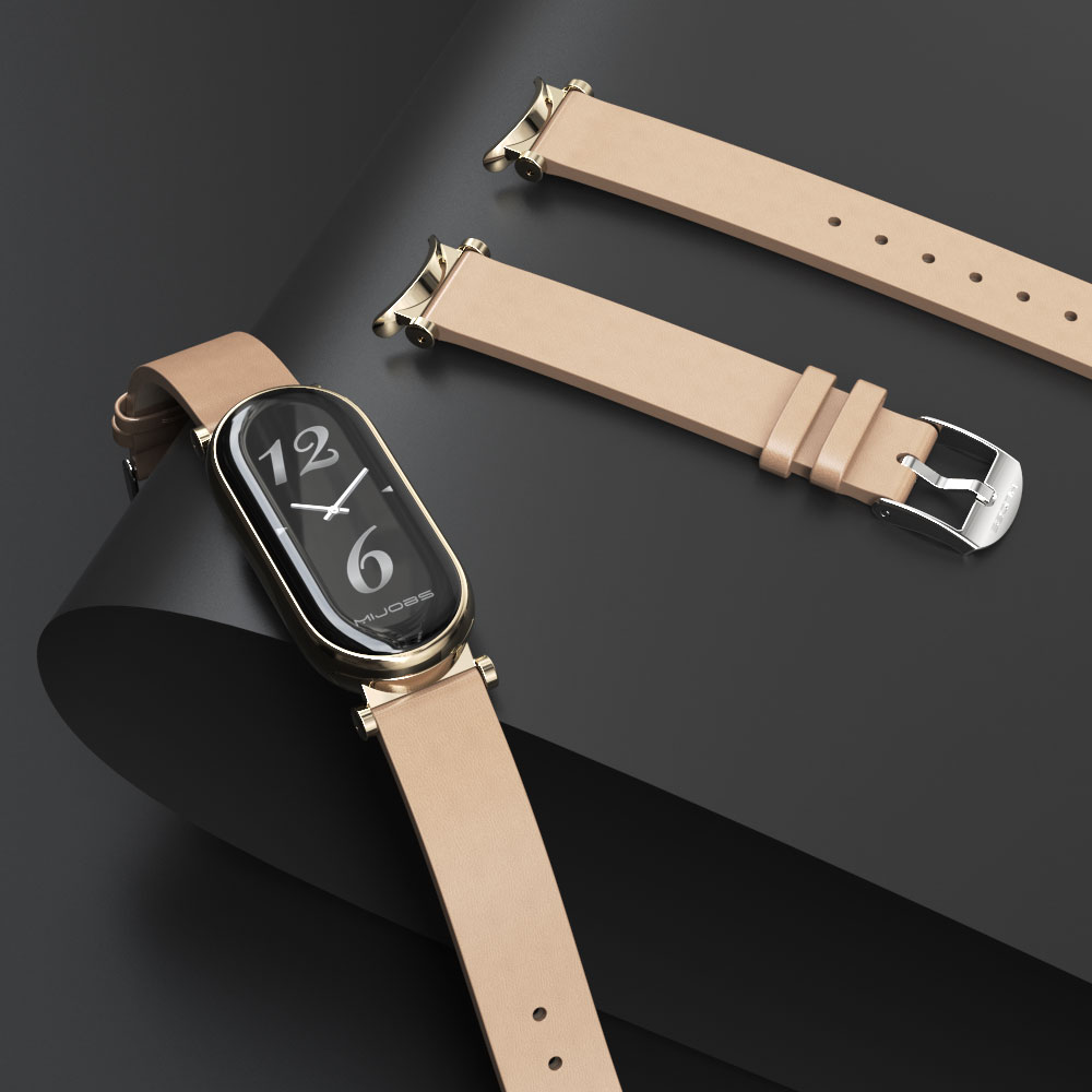 Skórzany pasek do zegarka MI B – Health Wellness Bracelet recenzja i cena