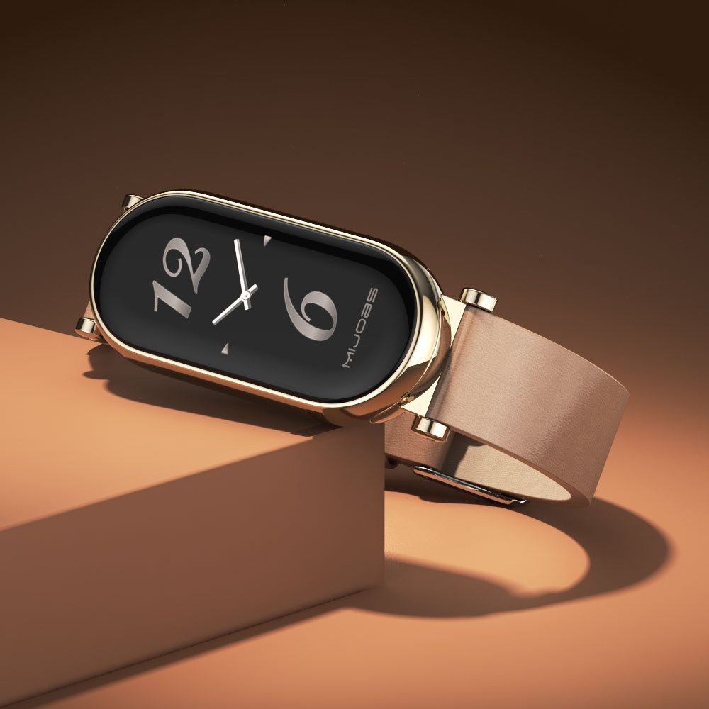 Skórzany pasek do zegarka MI B – Health Wellness Bracelet recenzja i cena