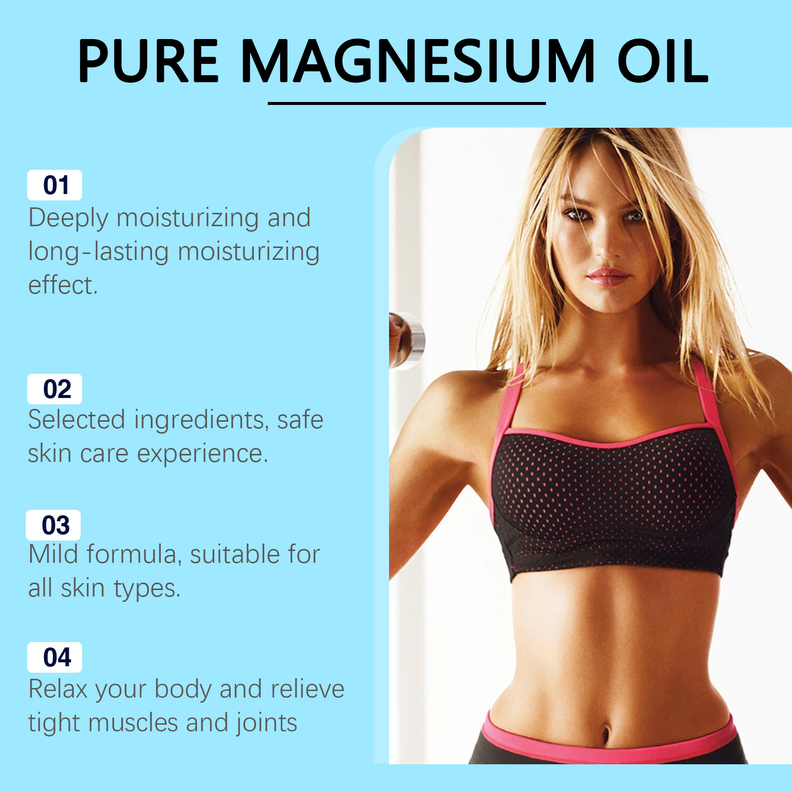 Spray z czystym olejem magnezj – Bath Salts Magnesium recenzja i cena