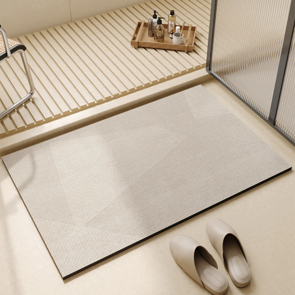 Lekka Kawa Geometryczne Linie  – Bamboo Bath Mat recenzja i cena