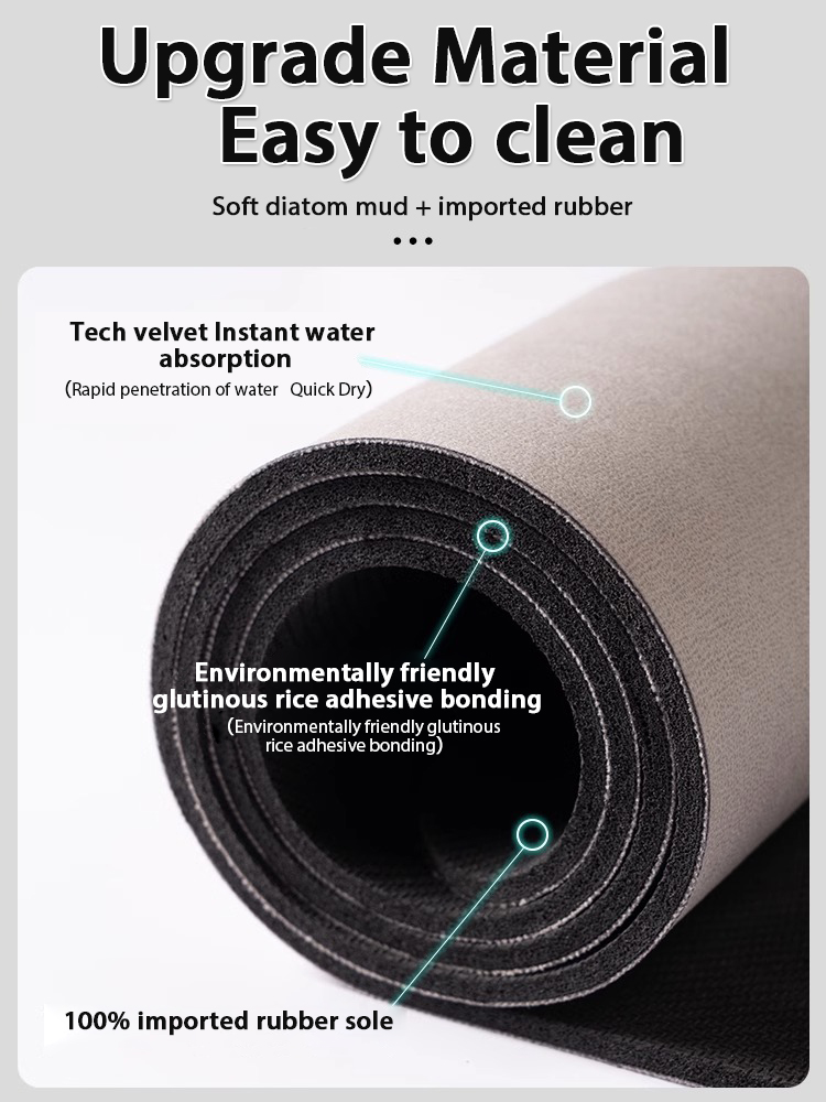 Nordycka Geometryczna Mata Łaz – Bamboo Bath Mat recenzja i cena