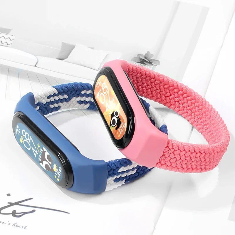 Pasek do Mi band 7 8 6 5 Nylon – Health Wellness Bracelet recenzja i cena